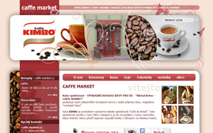 portfolio: Web o kávě