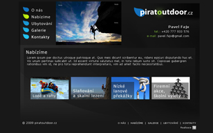 portfolio: www.piratoutdoor.cz